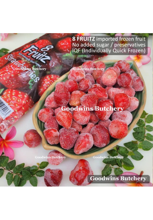 8Fruitz IQF frozen fruit STRAWBERRY 8 Fruitz 500g